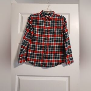 Boys Hatley Plaid Long Sleeve Shirt